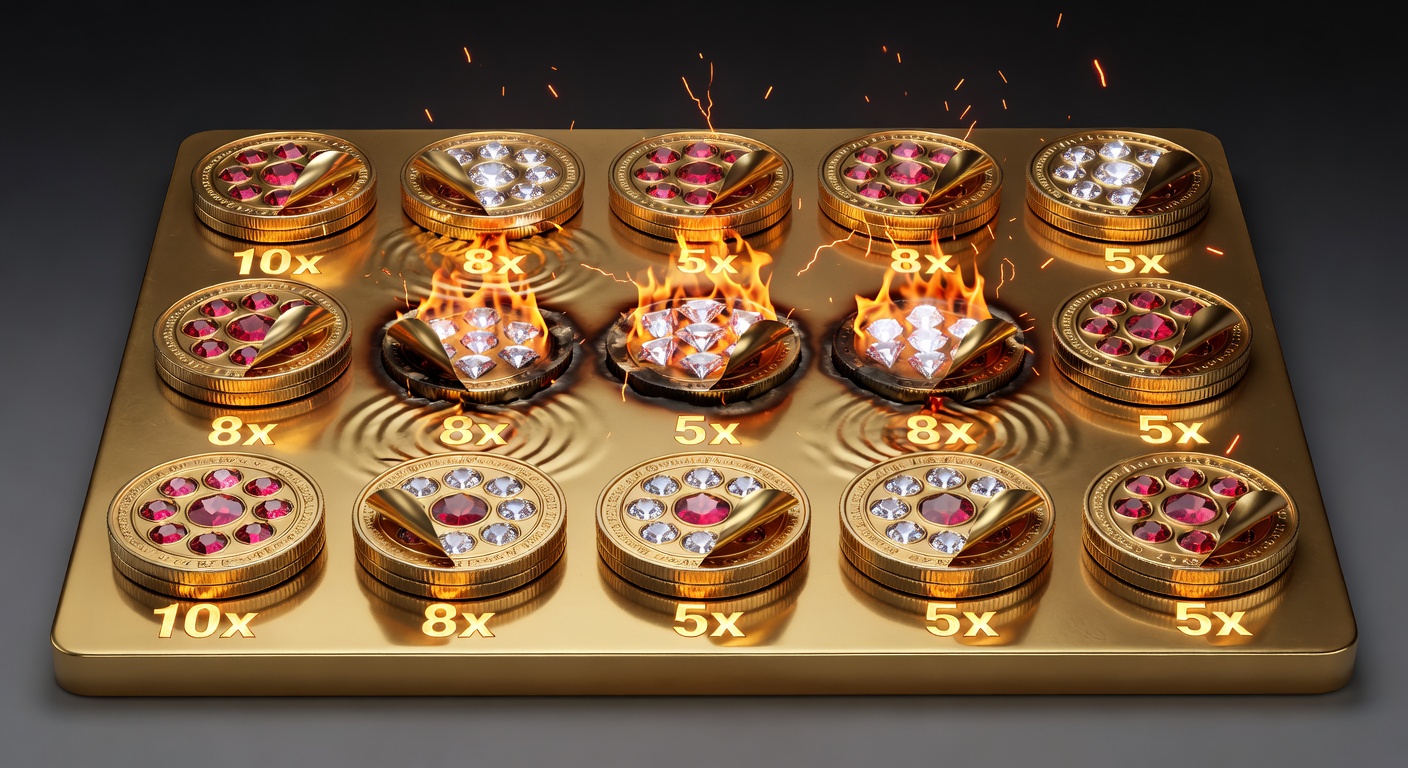 16 Coins: Diamond Burning Board Scratchcard Slot Demo — Honest Review, RTP & Volatility