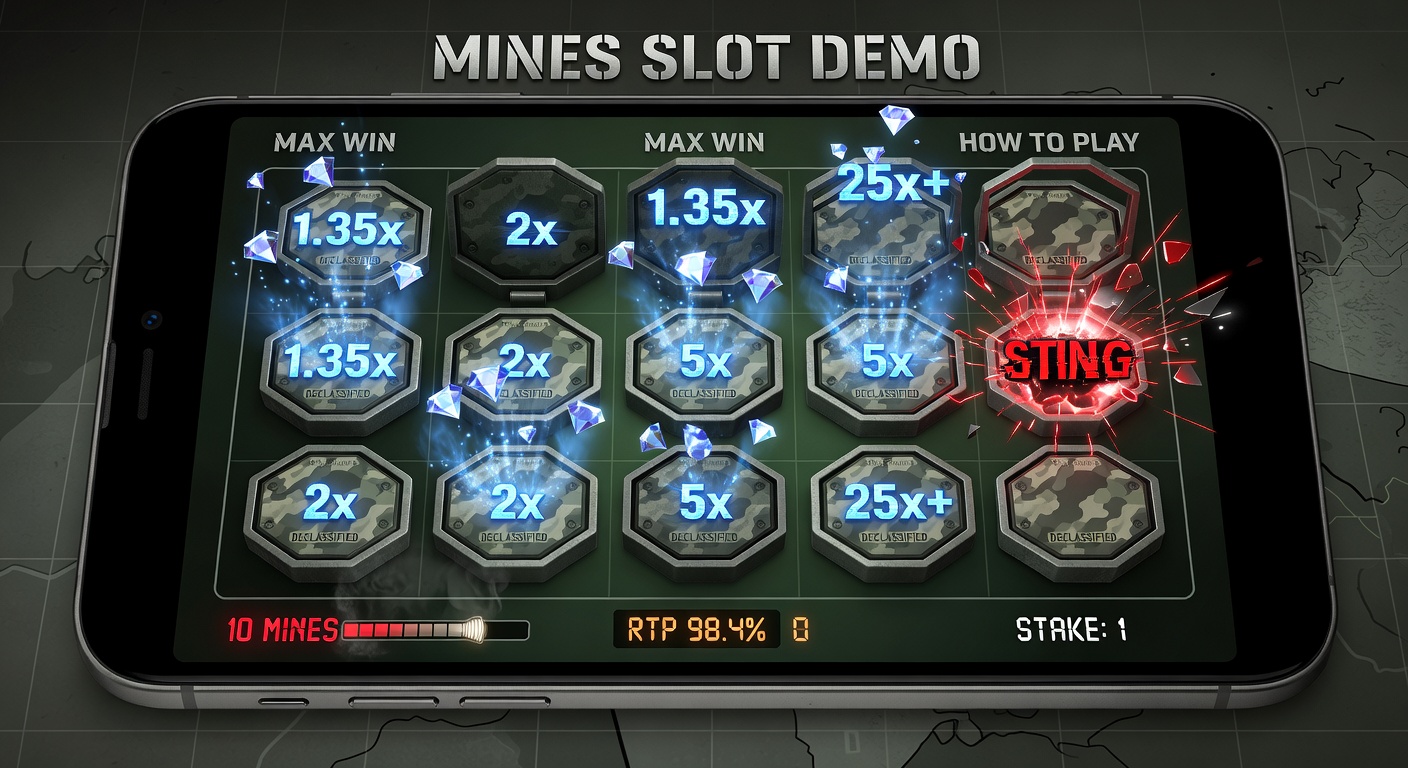 Mines Slot Demo — Honest Review, RTP & Volatility