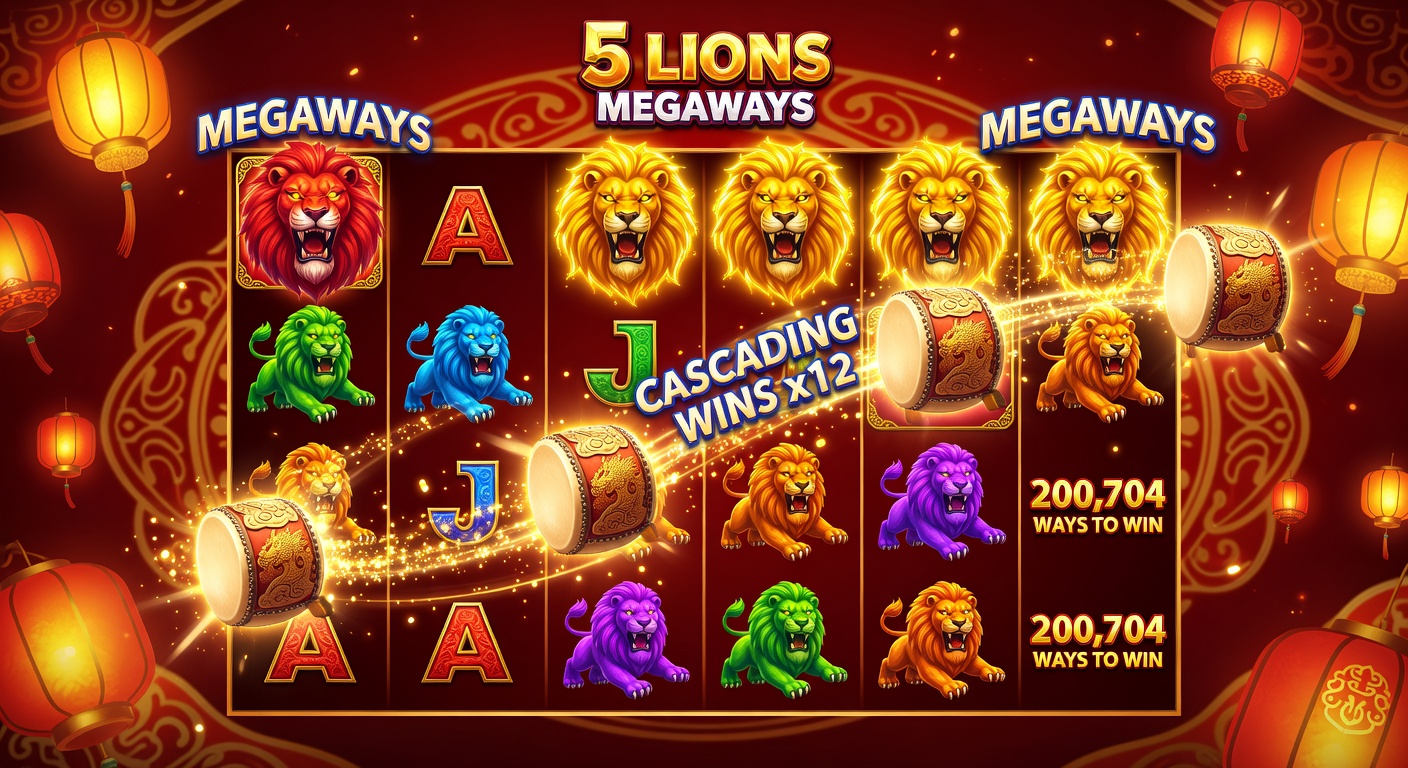 5 Lions Megaways Slot Demo — Honest Review, RTP & Volatility