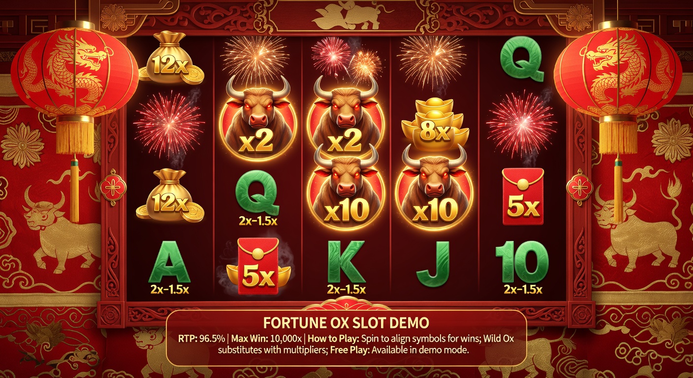 Fortune Ox Slot Demo — Honest Review, RTP & Volatility