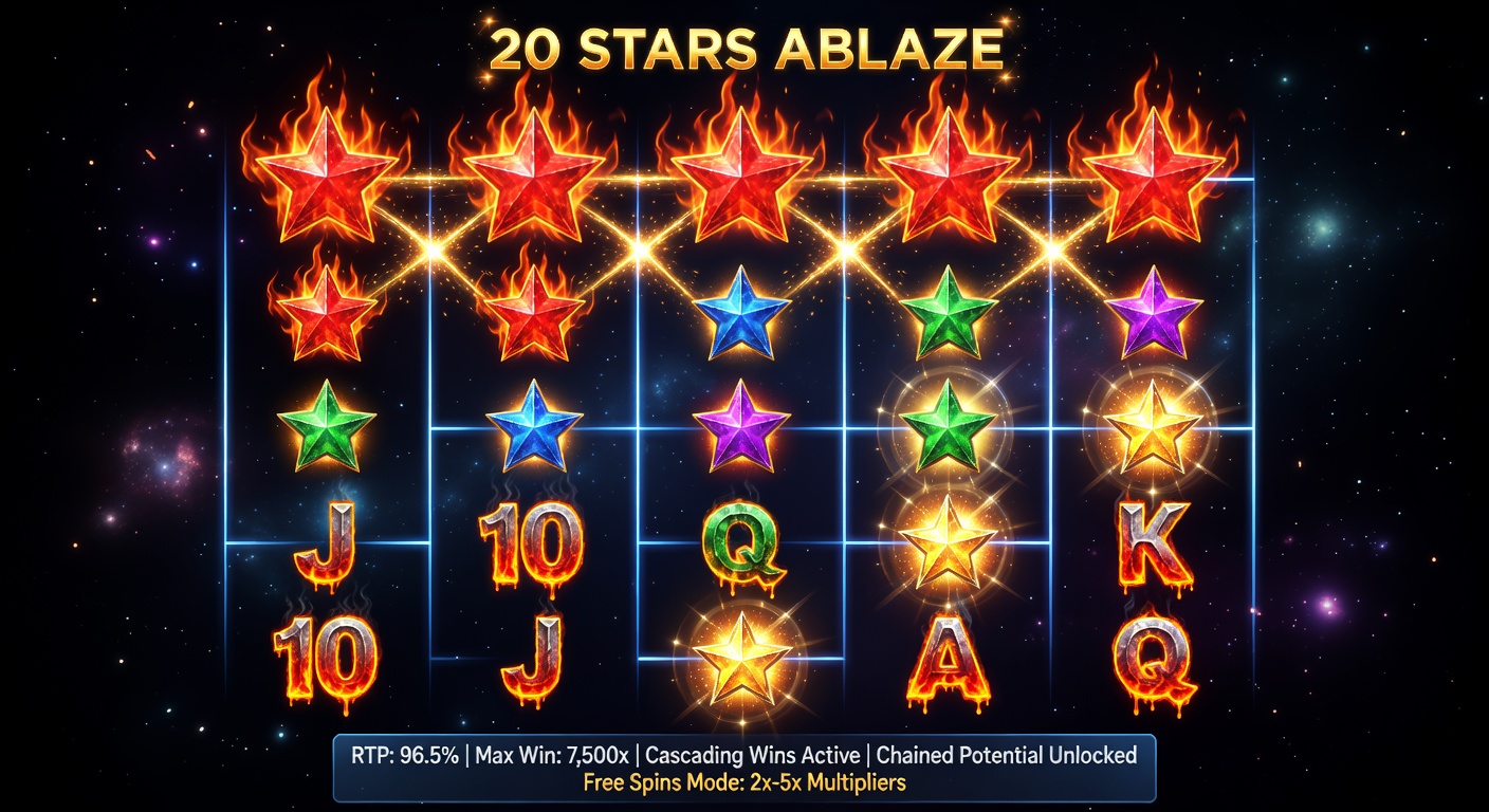 20 Stars Ablaze Slot Demo — Honest Review, RTP & Volatility