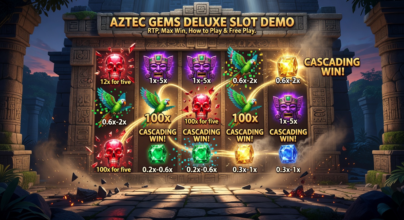 Aztec Gems Deluxe Slot Demo — Honest Review, RTP & Volatility