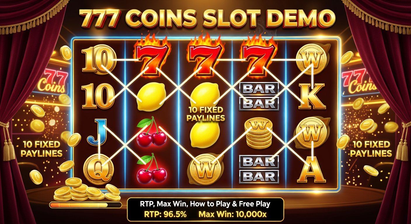 777 Coins Slot Demo — Honest Review, RTP & Volatility
