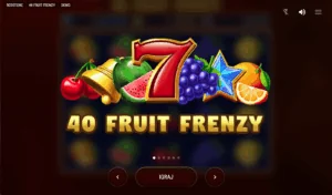 40 Fruit Frenzy Slot Demo — Honest Review, RTP & Volatility