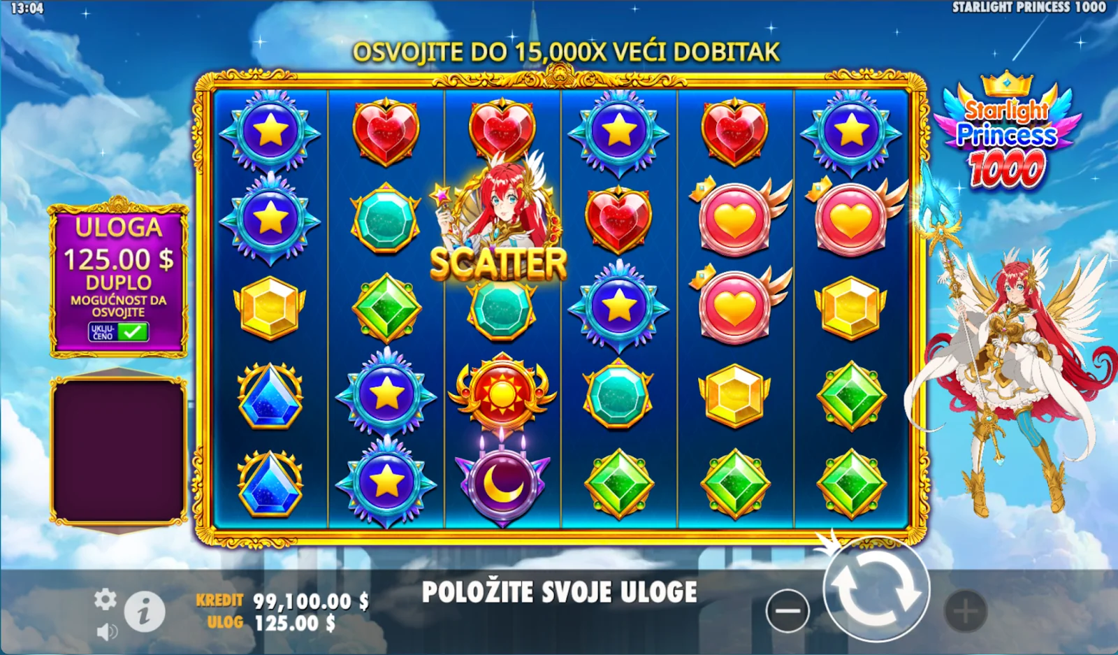Starlight Princess 1000 slot game