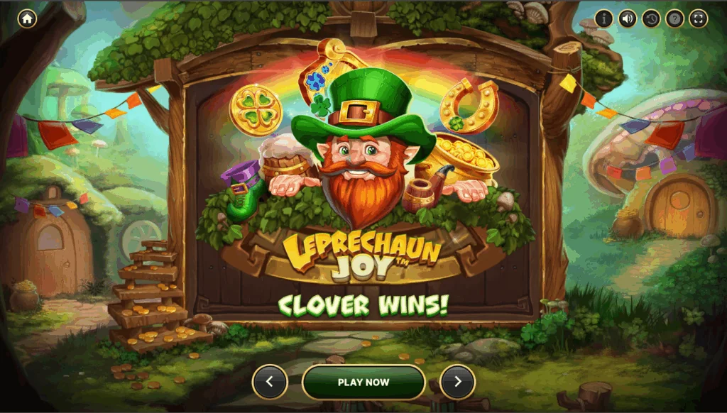 Leprechaun Joy slot game screenshot