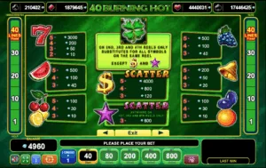 40 Burning Hot Slot Demo — Honest Review, RTP & Volatility