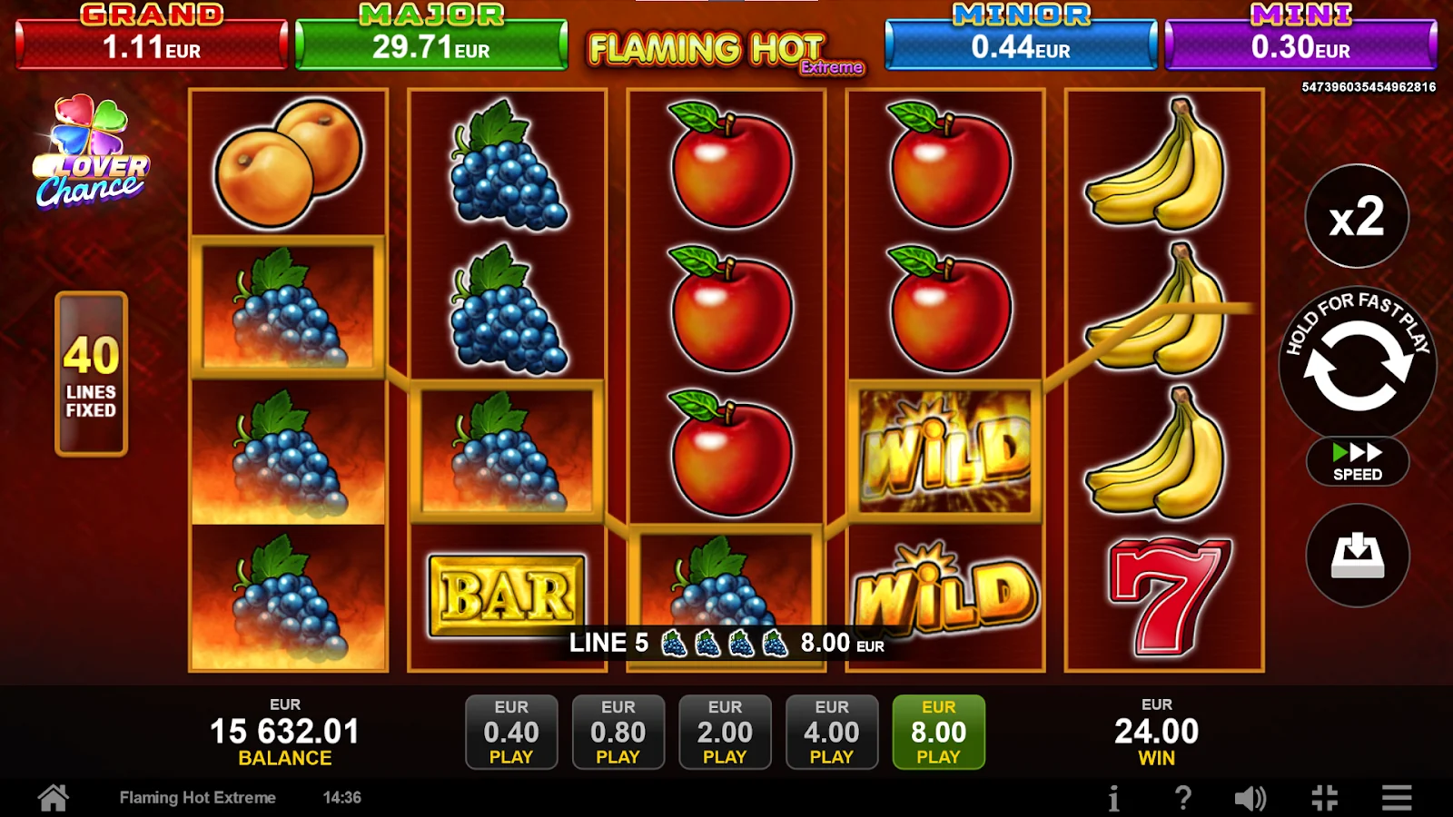 Flaming Hot Extreme slot features and rtp