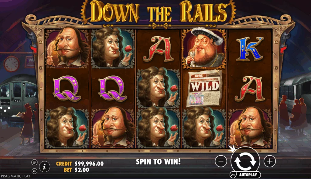 Down the Rails demo gameplay