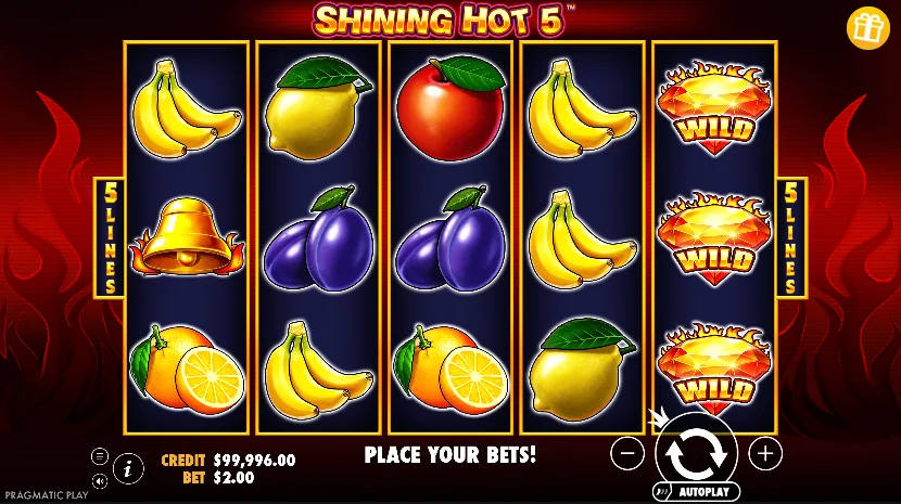 Shining Hot 5 demo gameplay how to play