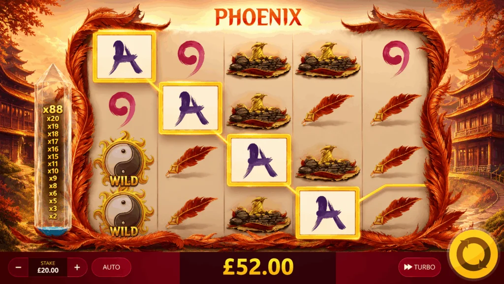 how to play Phoenix slot game