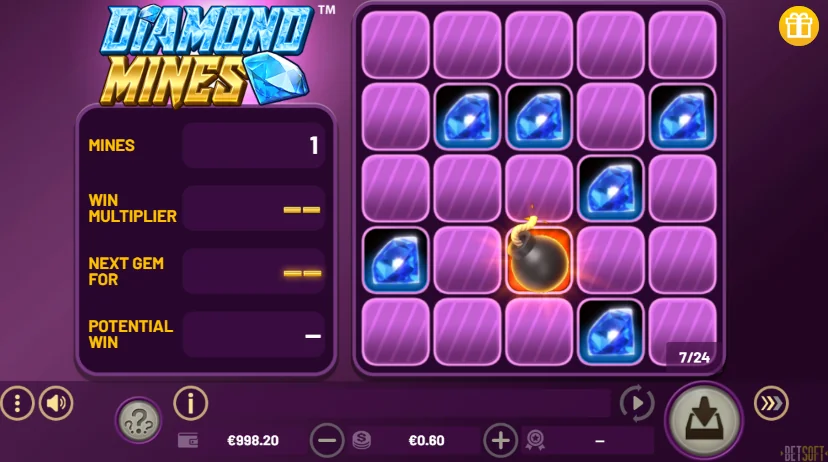 Diamond Mines slot game