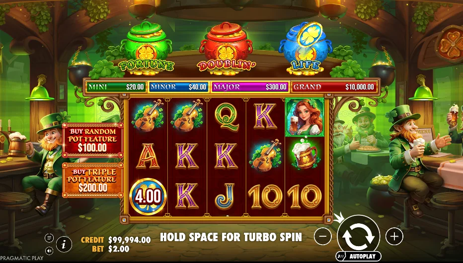 Lucky’s Wild Pub demo gameplay how to play