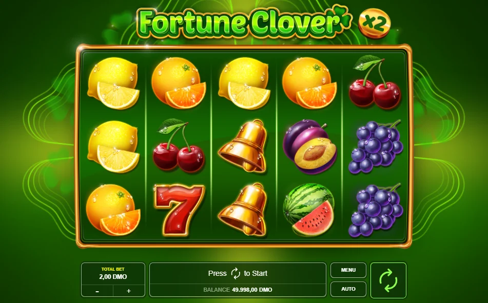Fortune Clover x2 demo gameplay how to play