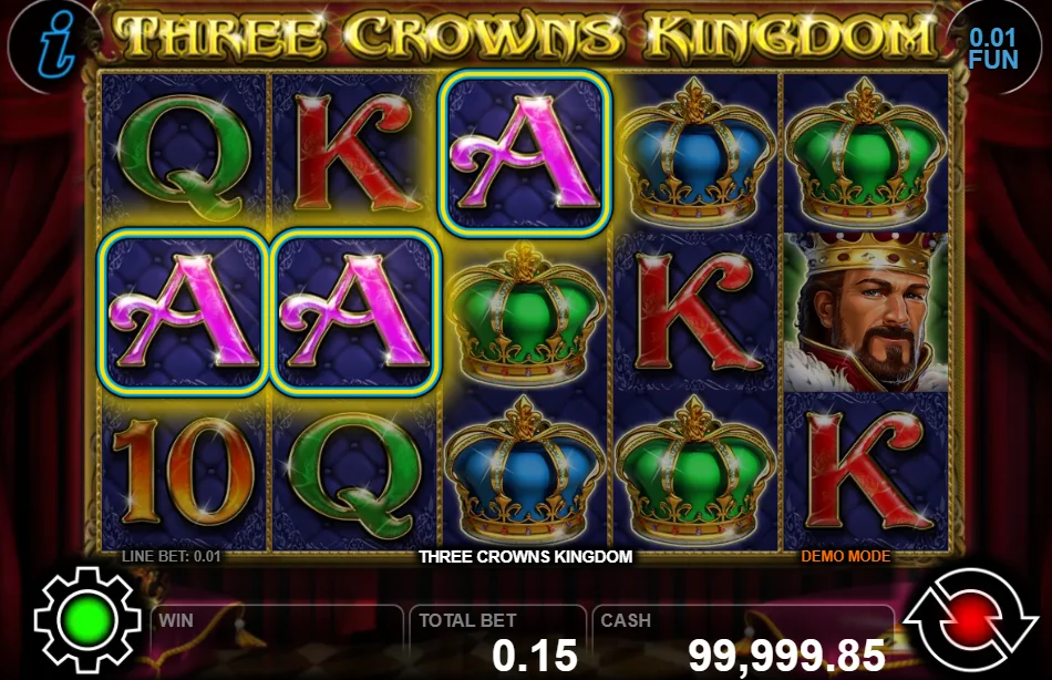 Three Crowns Kingdom demo gameplay how to play