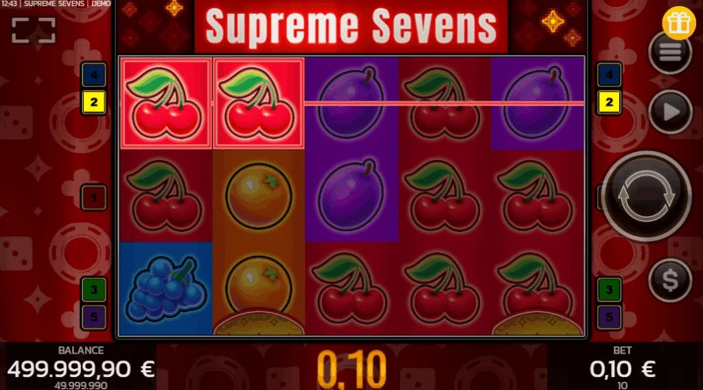 Supreme Sevens demo gameplay