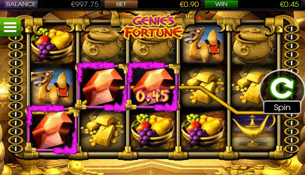 Genie’s Fortune demo gameplay
