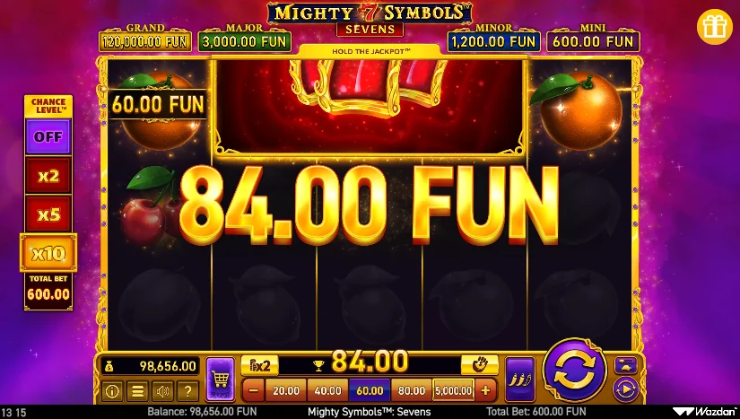 Mighty Symbols: Sevens demo gameplay how to play