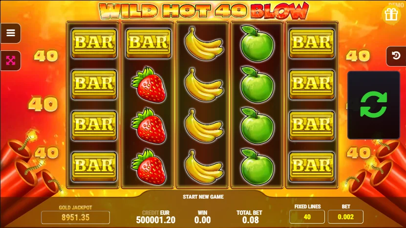 Wild Hot 40 Blow slot game