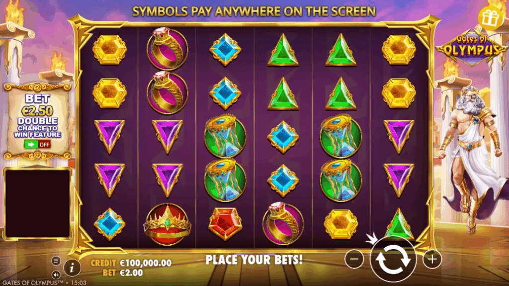 Gates of Olympus demo gameplay