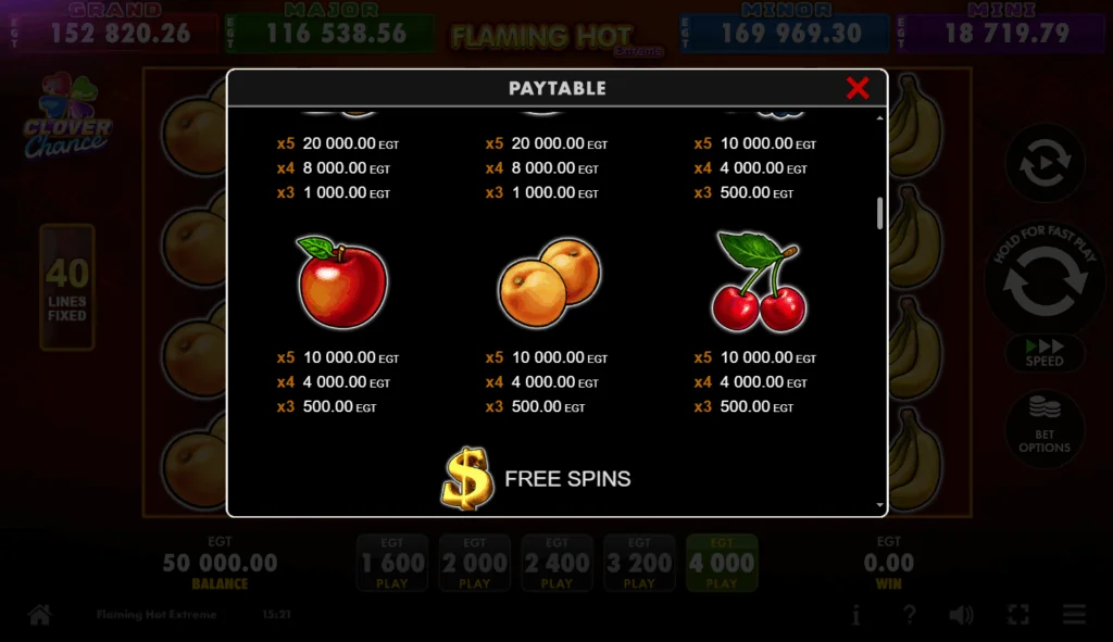 how to play Flaming Hot Extreme slot game