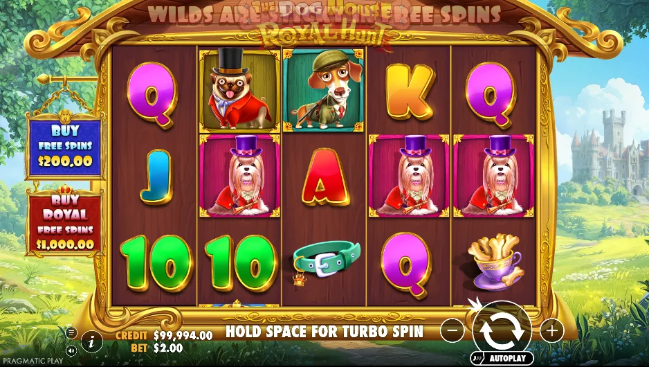 The Dog House – Royal Hunt demo gameplay how to play