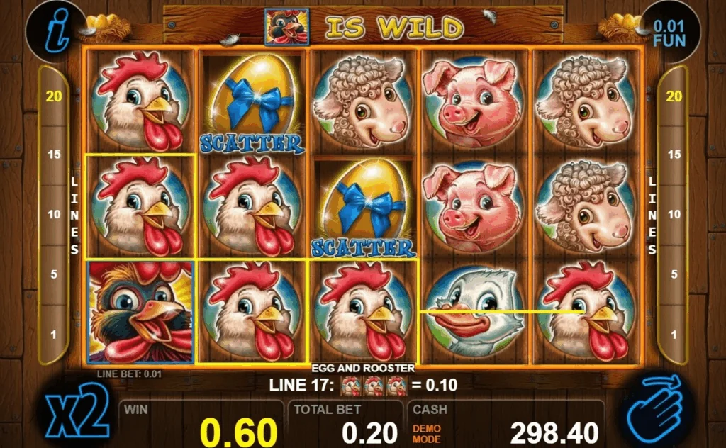 Egg and Rooster demo gameplay
