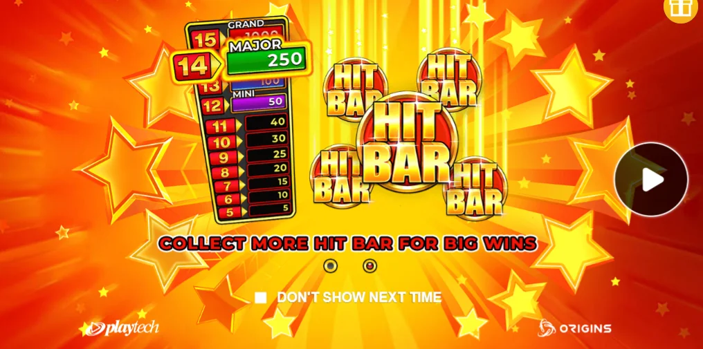 Hit Bar slot game screenshot