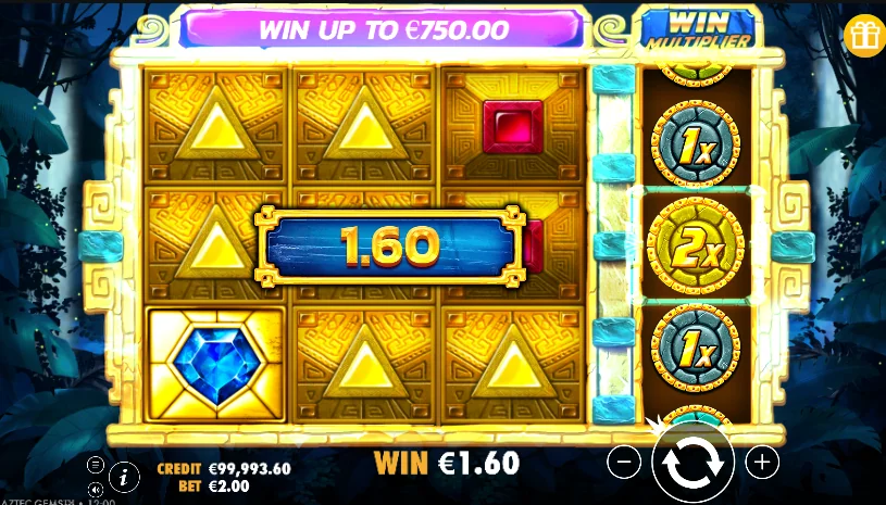 Aztec Gems slot features and rtp