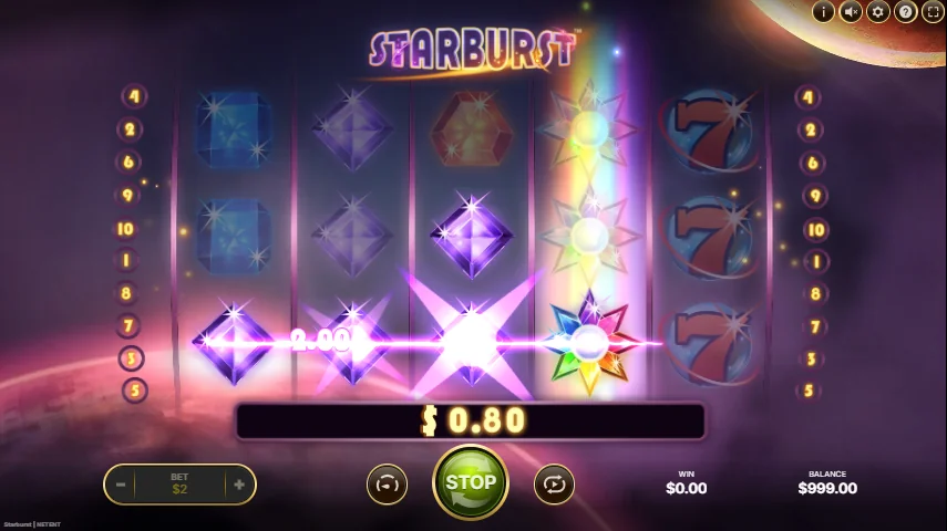 how to play Starburst slot game