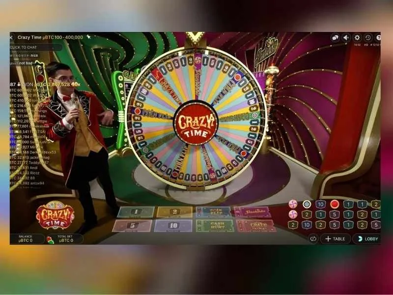how to play Crazy Time slot game
