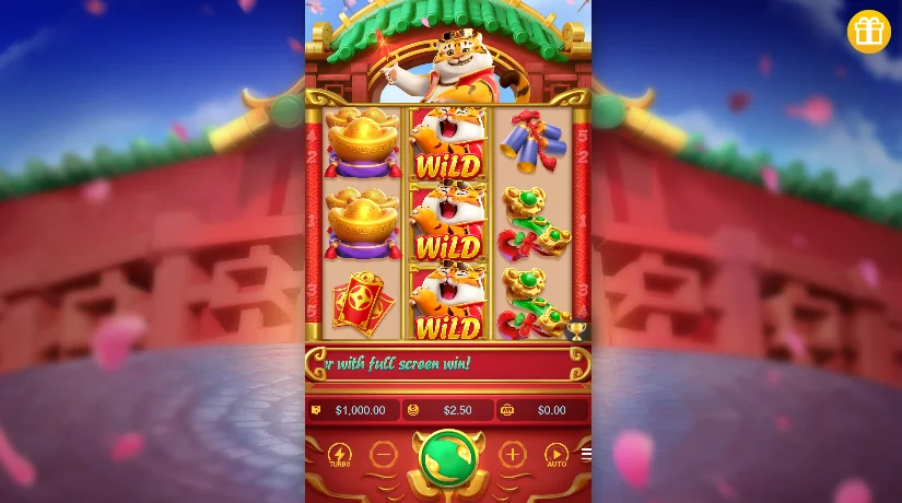 Fortune Tiger slot game screenshot